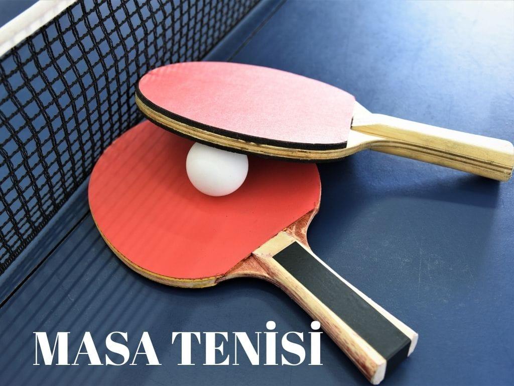 Masa Tenisi Raketleri ve Masa Tenisi Topu