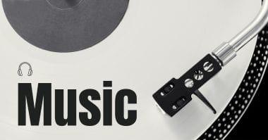 Üzerinde Music Yazan Plak Fotoğrafı