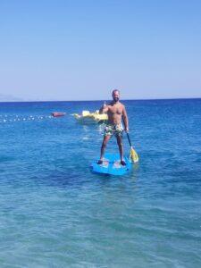 Teoman Etensel' in Datça' da Paddle Board Fotoğrafı